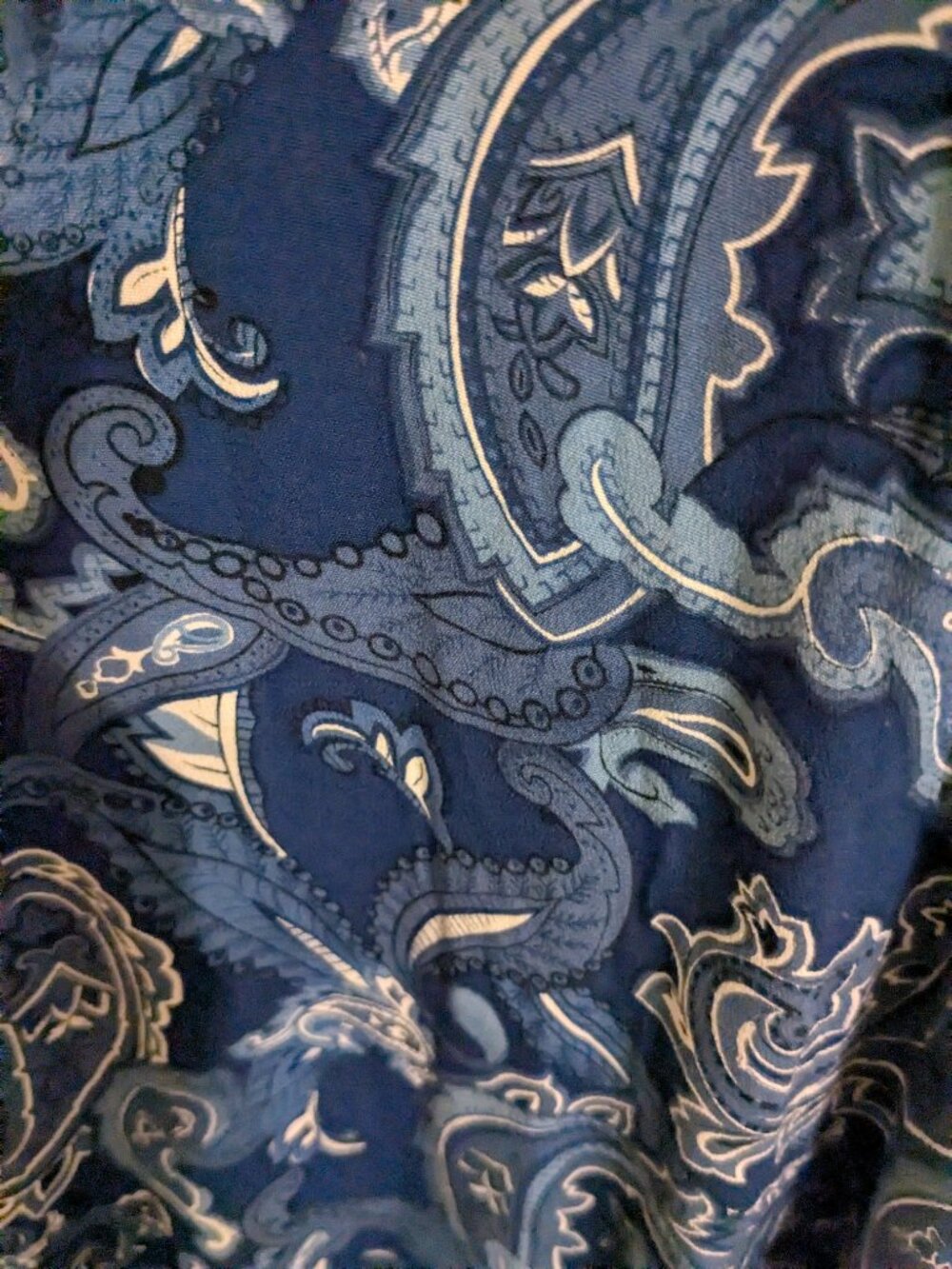 Blue blouse. - Picture 6 of 6